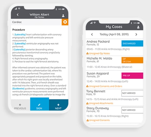 Mobile EMR Software for ASCs