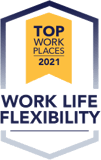 Top Work Life Flexibility 2021