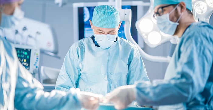 surgeons in the operating room