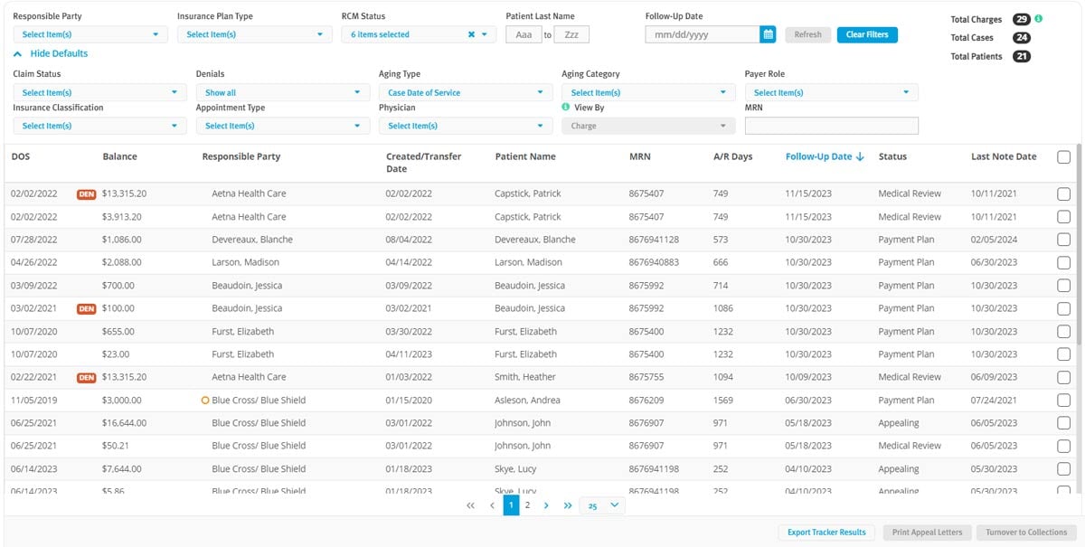 RCM Tracker